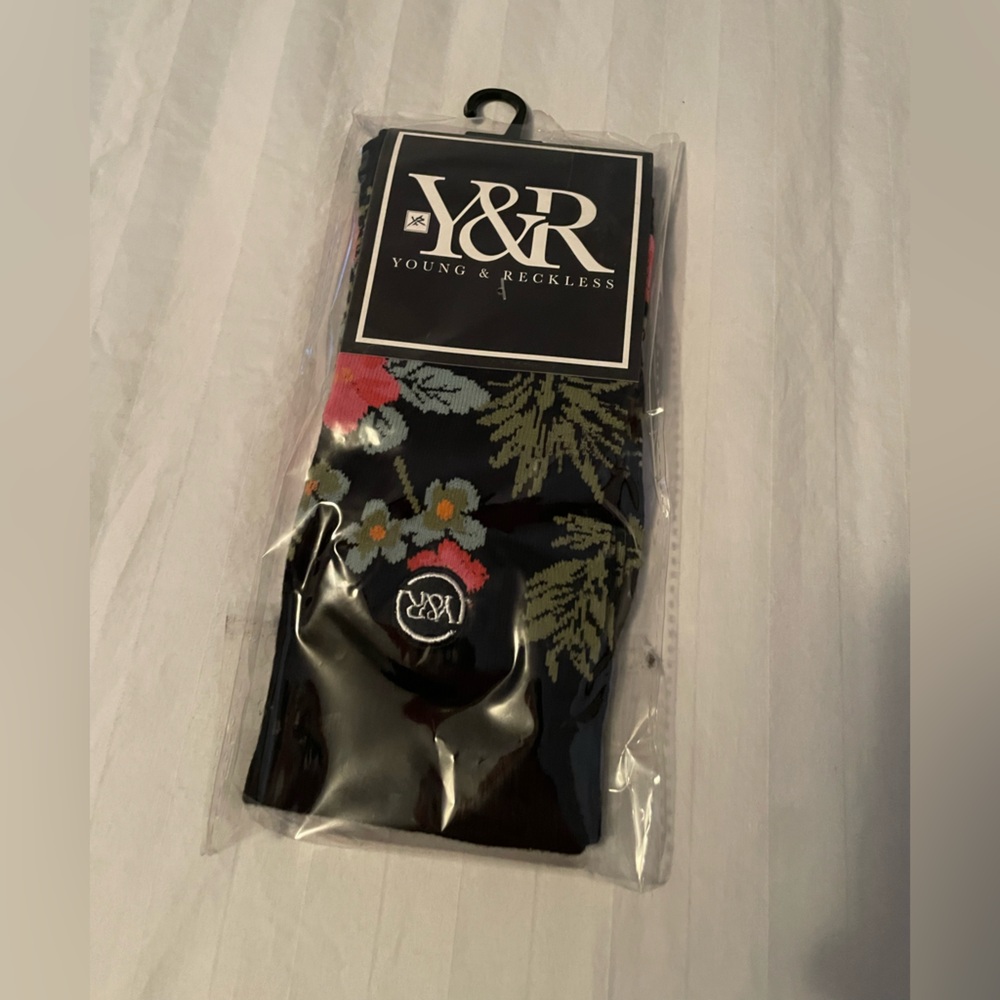 Young & Reckless Vibrant Floral Socks